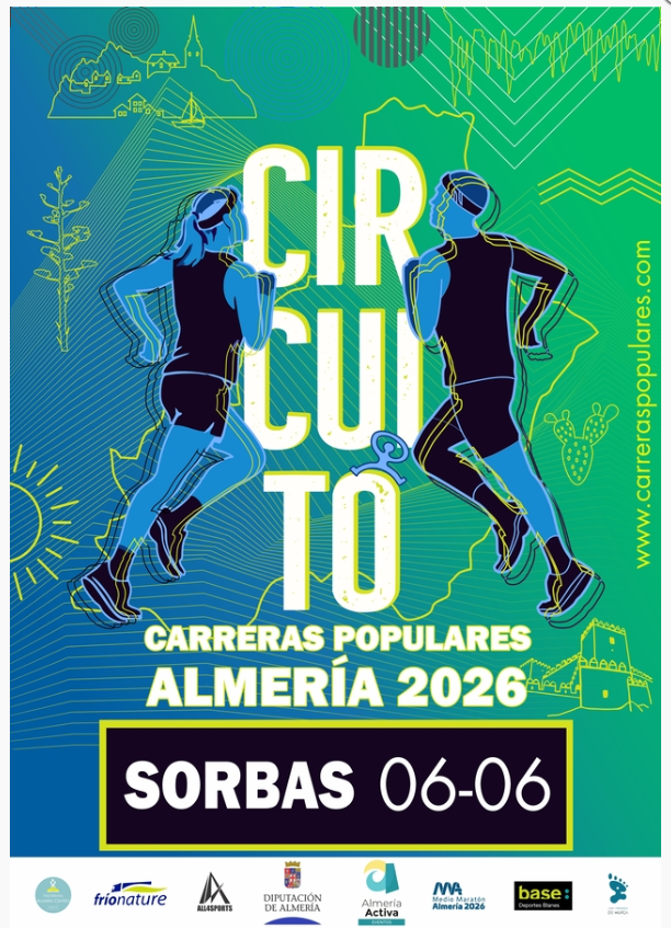 Circuito Carreras Populares 2026. Sorbas 06-06-25